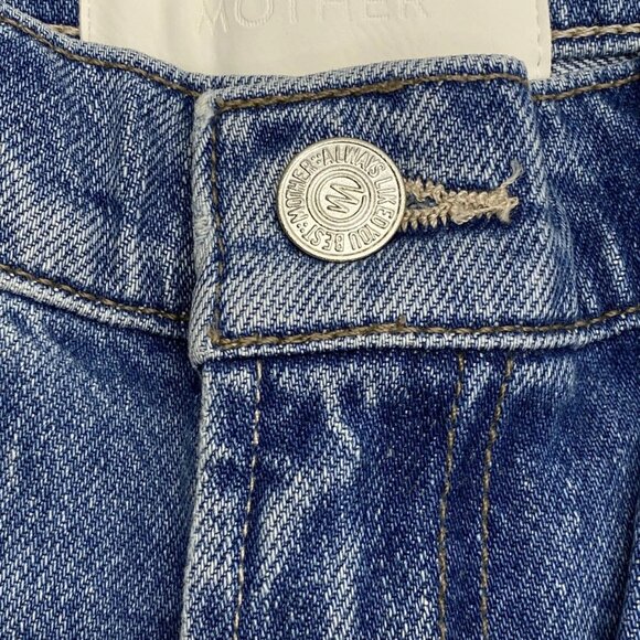 NEW MOTHER  The Bookie Flood Jeans Deans List Blue Size 29 High Rise Bootcut - Picture 10 of 11